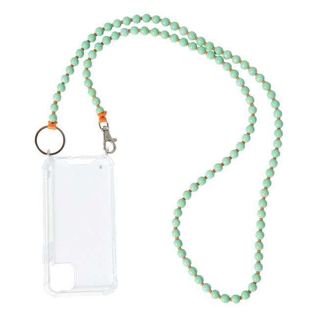 Smartphone Necklace Pale green