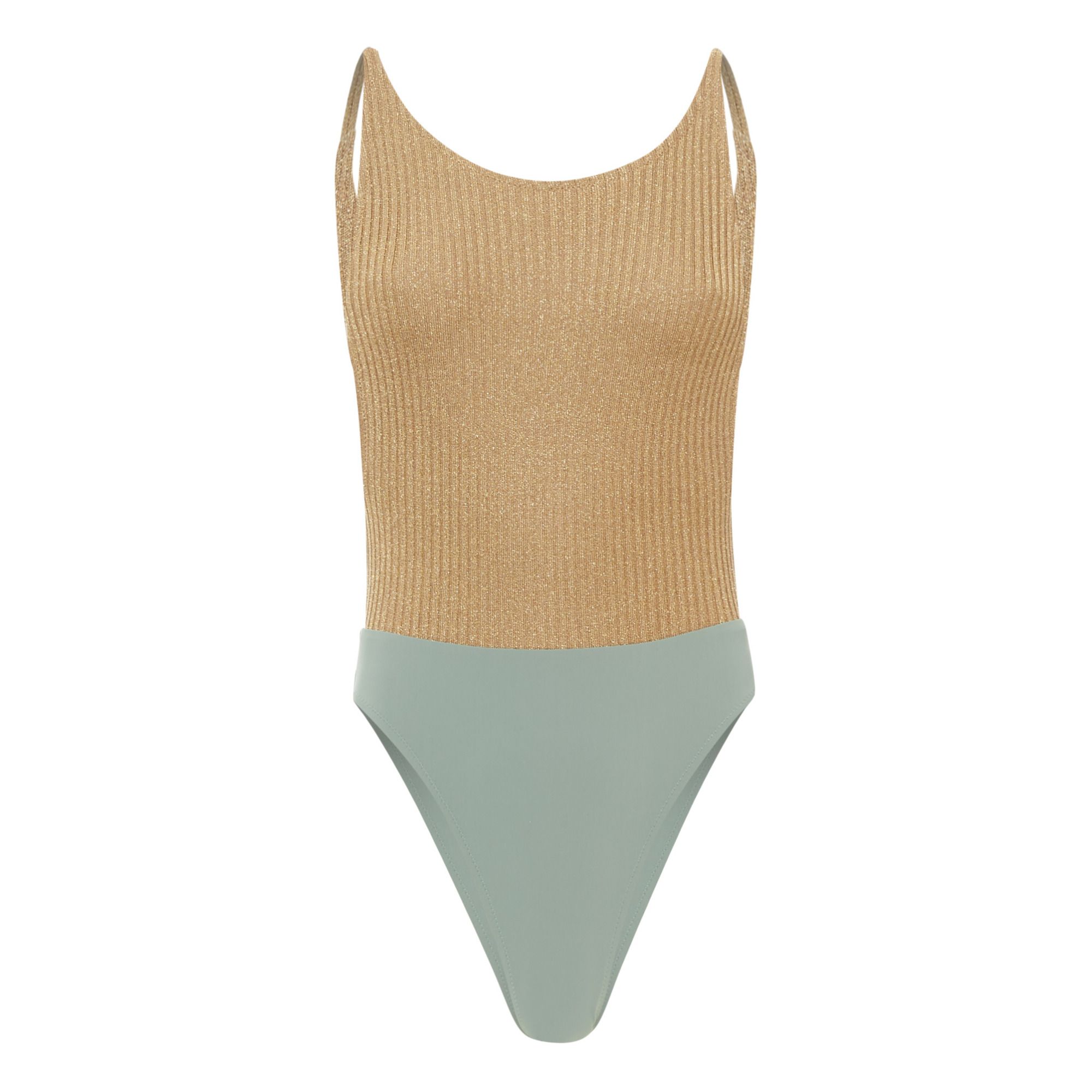 Body Maglia Swimsuit Olive green- Product image n°0