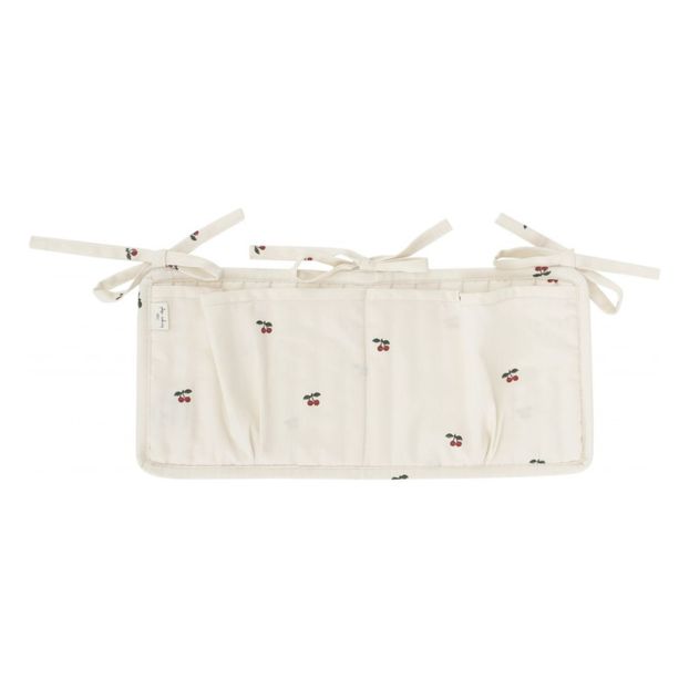 Pochette Matelassee Pour Lit Bebe En Coton Bio Rouge Cerise