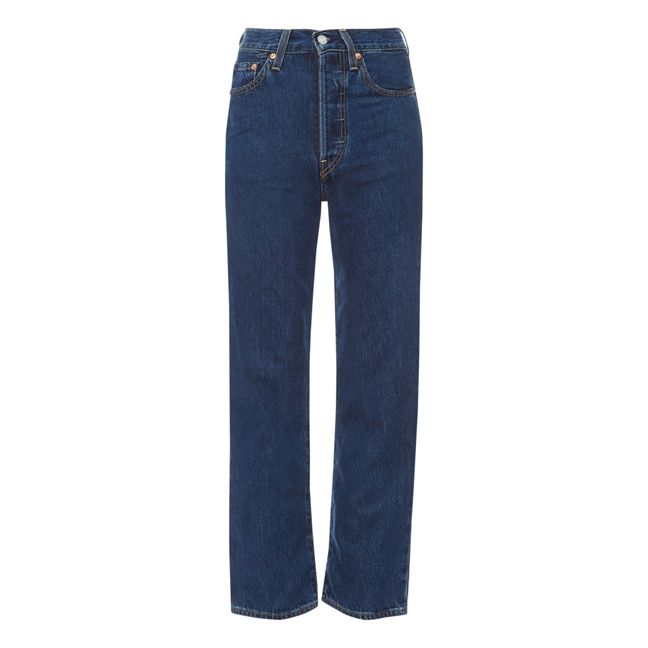 Jeans Straight Ribcage Ankle Noe Dark Mineral