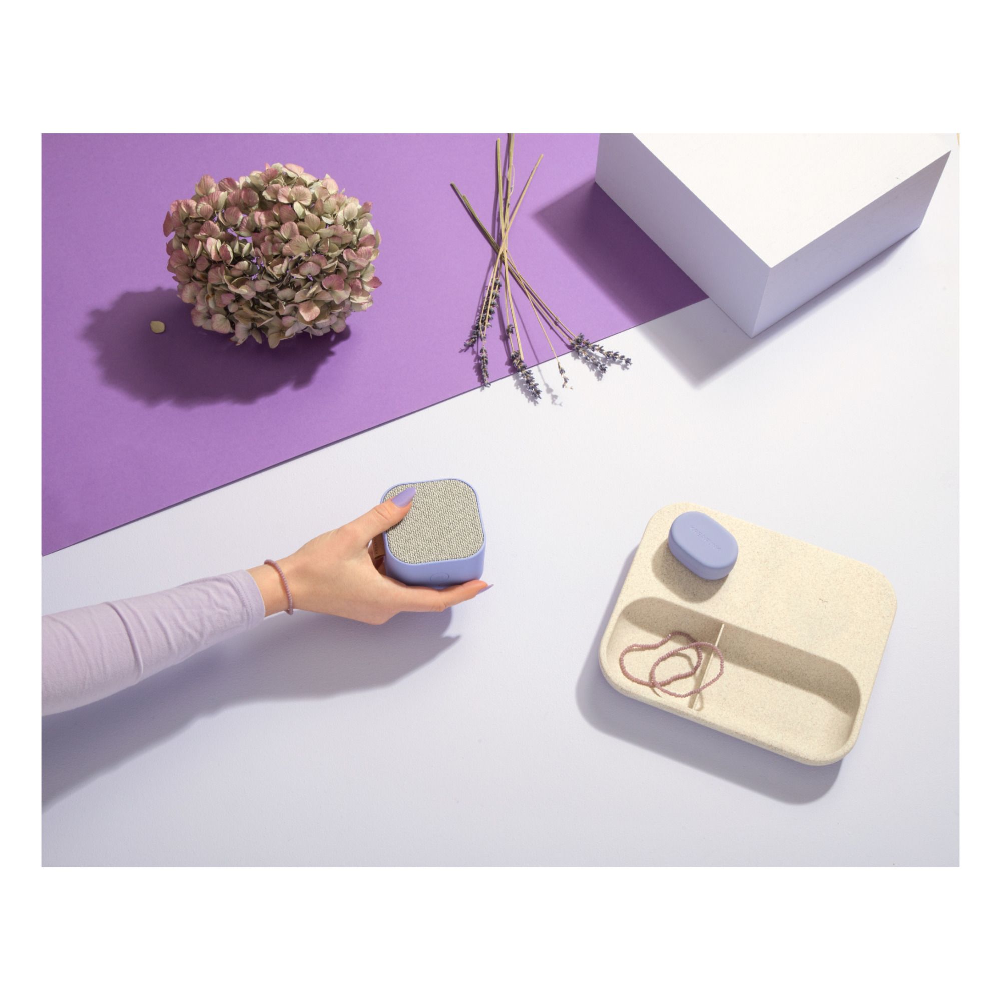 Bluetooth-Taschenlautsprecher aCube Lavendel- Produktbild Nr. 5