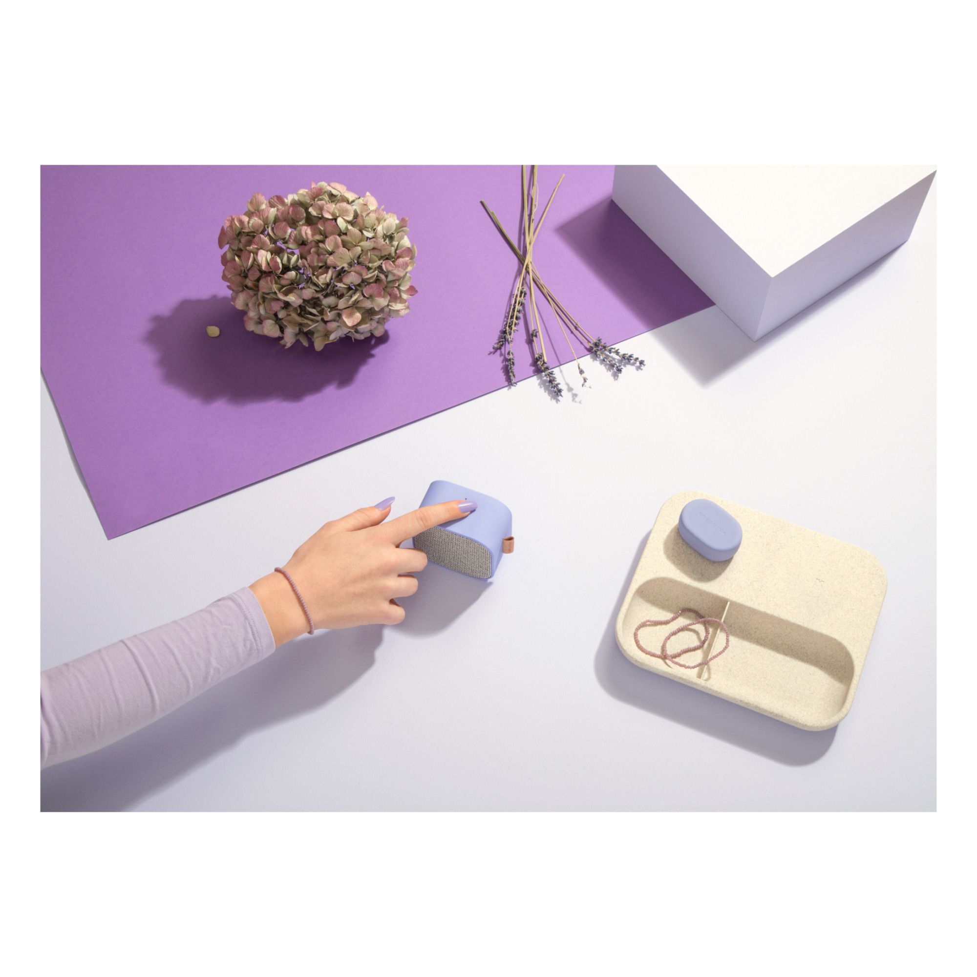 Bluetooth-Taschenlautsprecher aCube Lavendel- Produktbild Nr. 7
