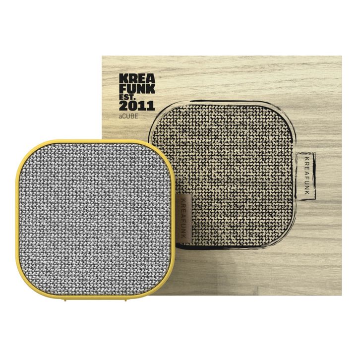 aCUBE Pocket Bluetooth Speaker | Yellow- Product image n°2