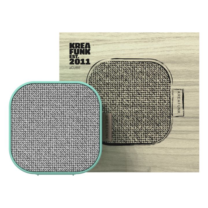 Enceinte pocket bluetooth aCUBE | Vert Menthe- Image produit n°2