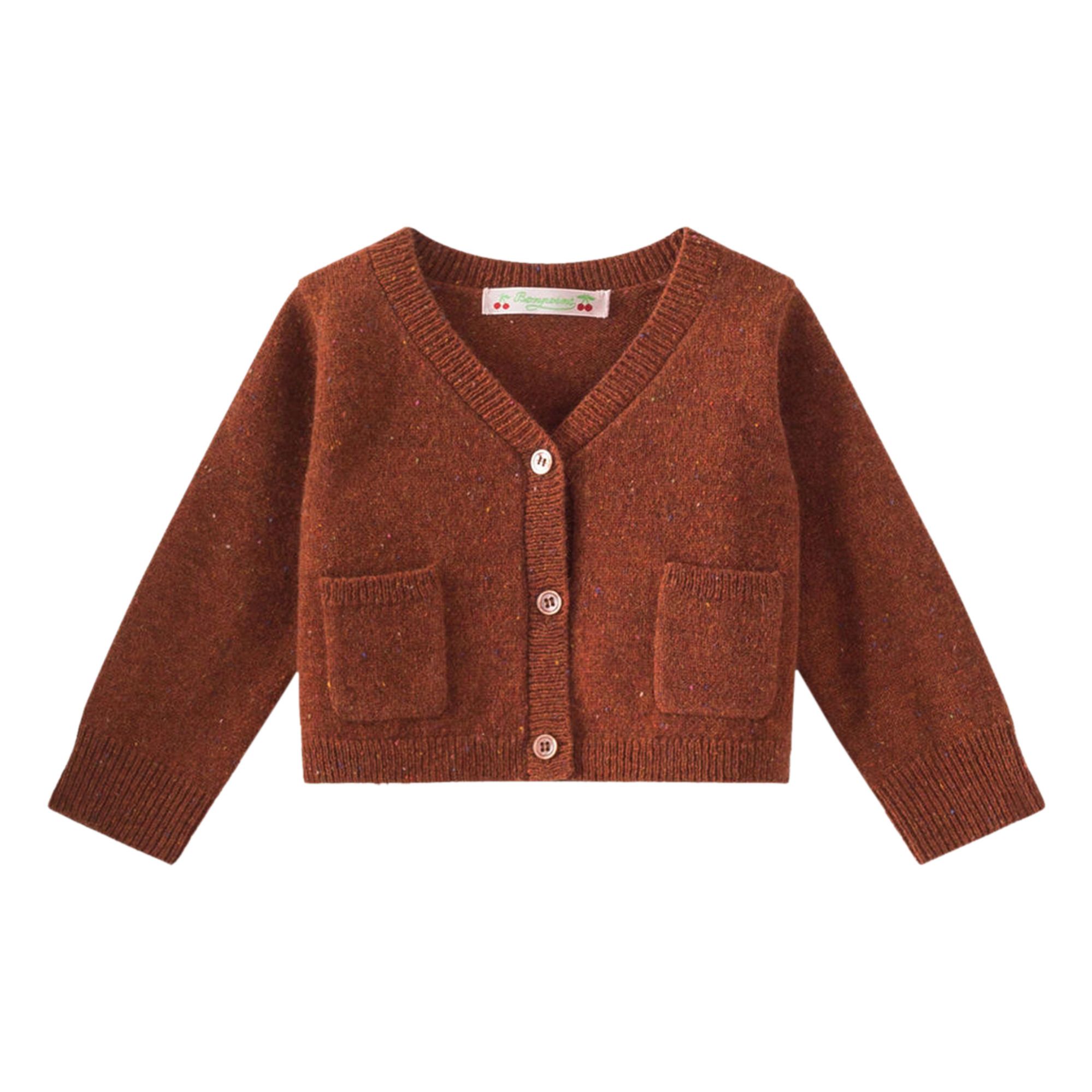 Bonpoint - Cardigan Cachemire Thymaël - Fille - Caramel