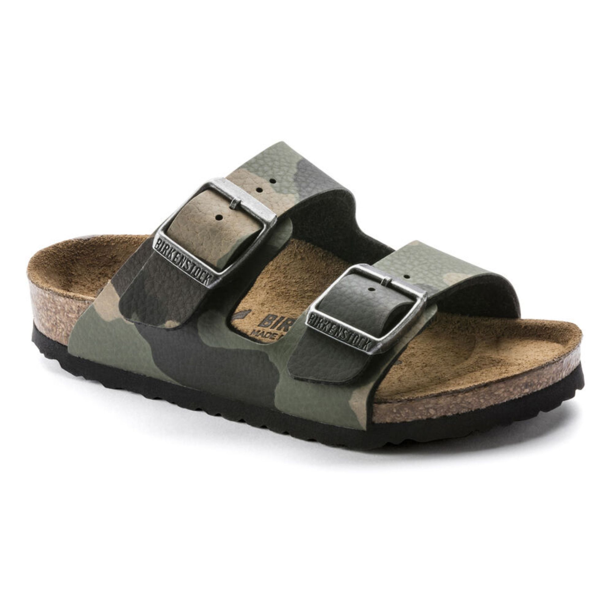 Birkenstock - Sandales Arizona Desert Soil Camo - Garçon - Vert kaki