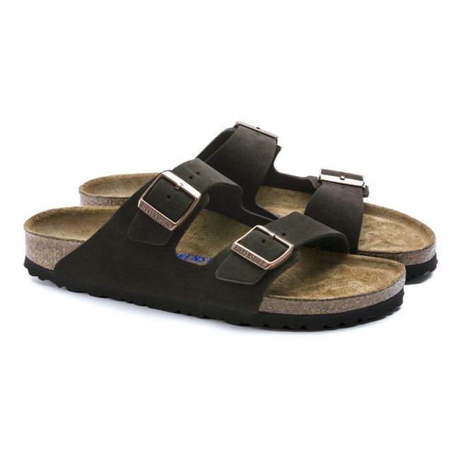 Suede Arizona Sandals - Adult’s Collection - Brown