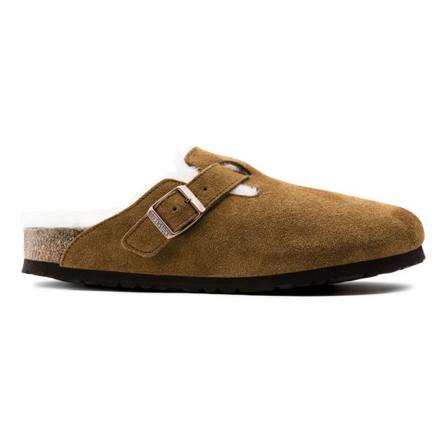 Boston Shearling Clogs - Adult Collection  | Camel