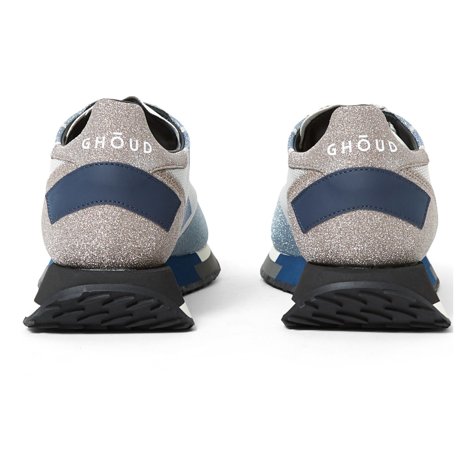 sparkle mesh sneakers