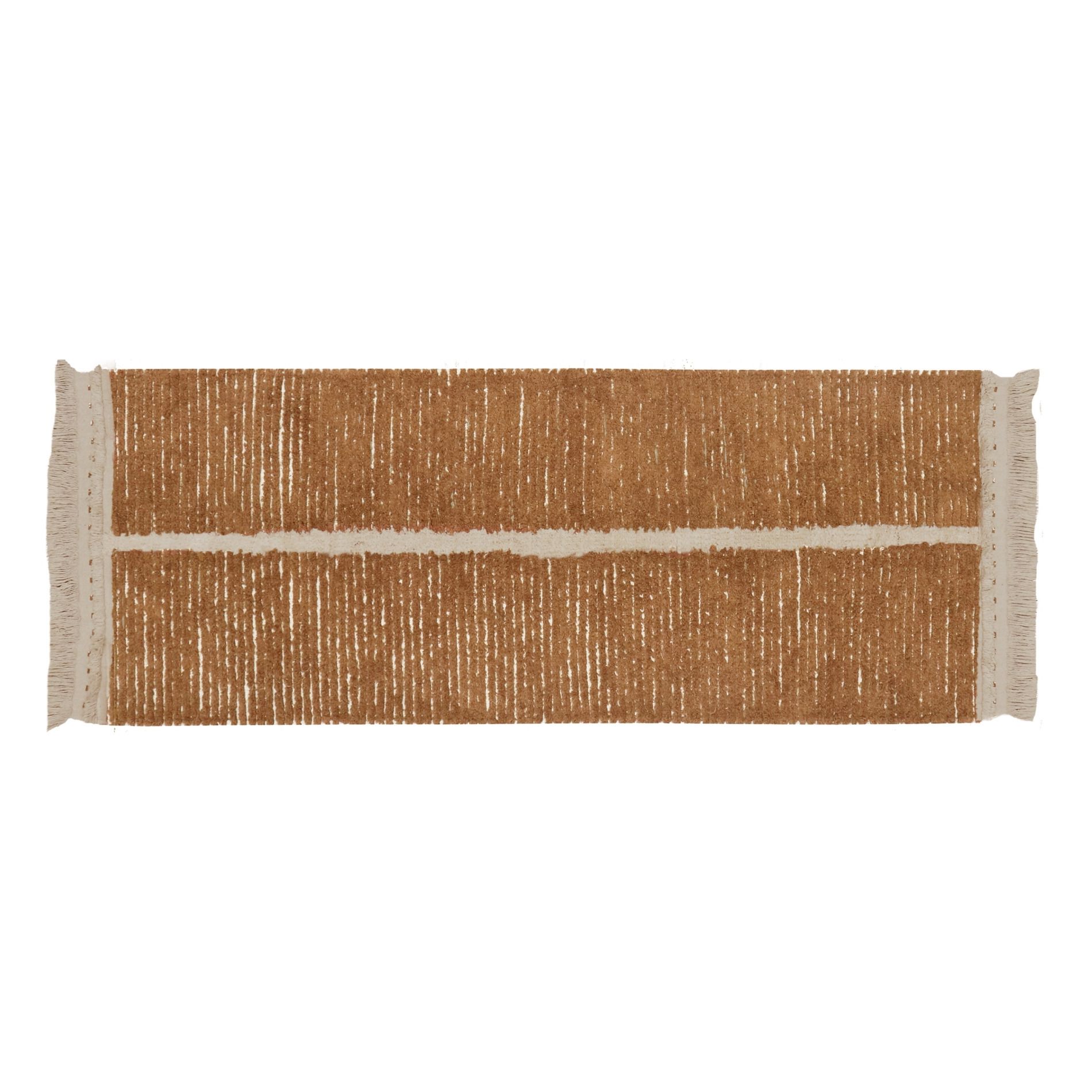 Lorena Canals - Tapis réversible Duetto - Noisette