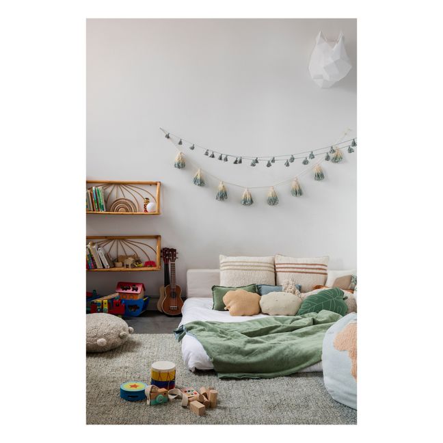 Coussin Duetto | Vert olive