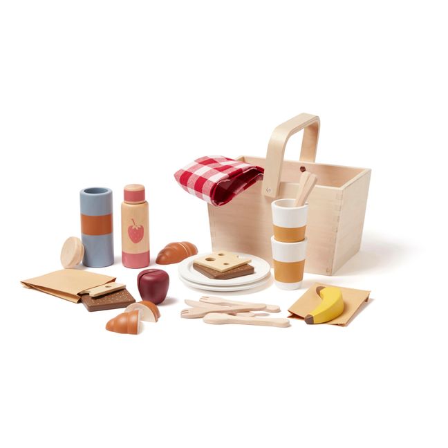 Picknickkorb aus Holz