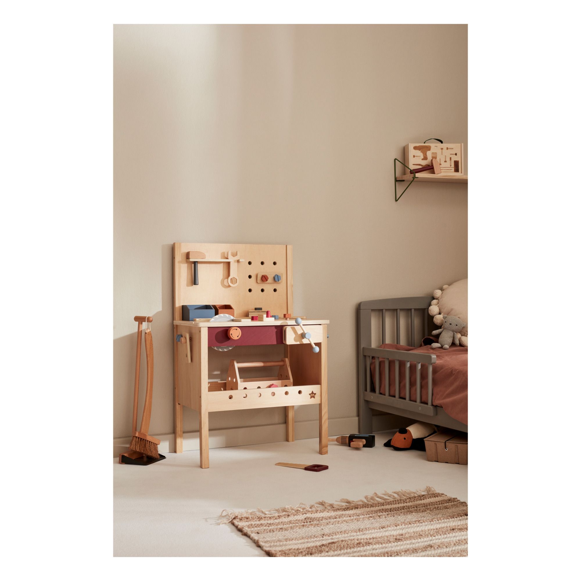 Etabli de Bricolage en Bois avec Accessoires • Kids Concept