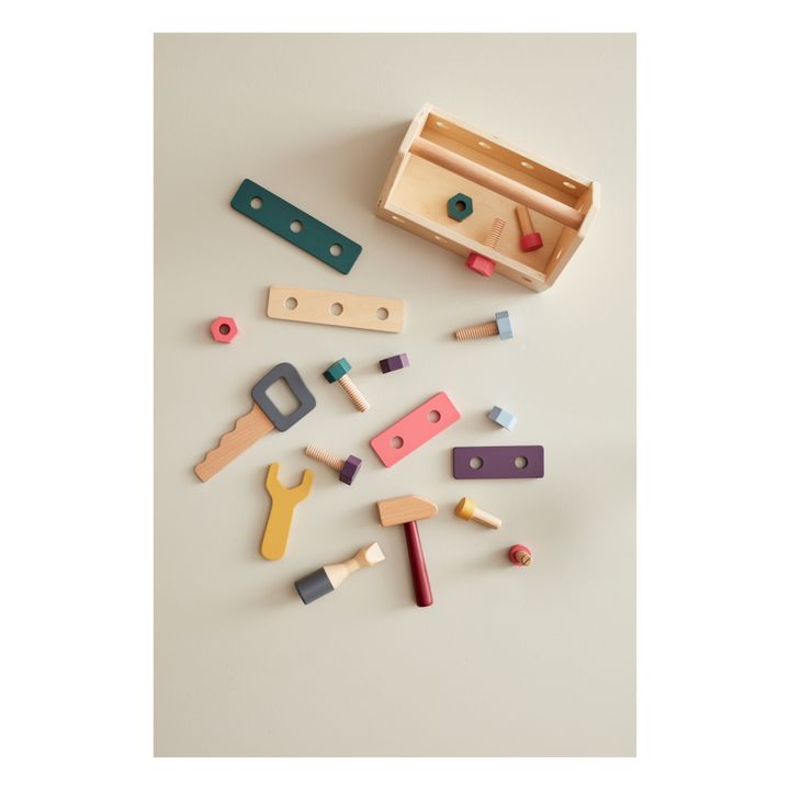 Werkzeugkasten aus Holz- Produktbild Nr. 5