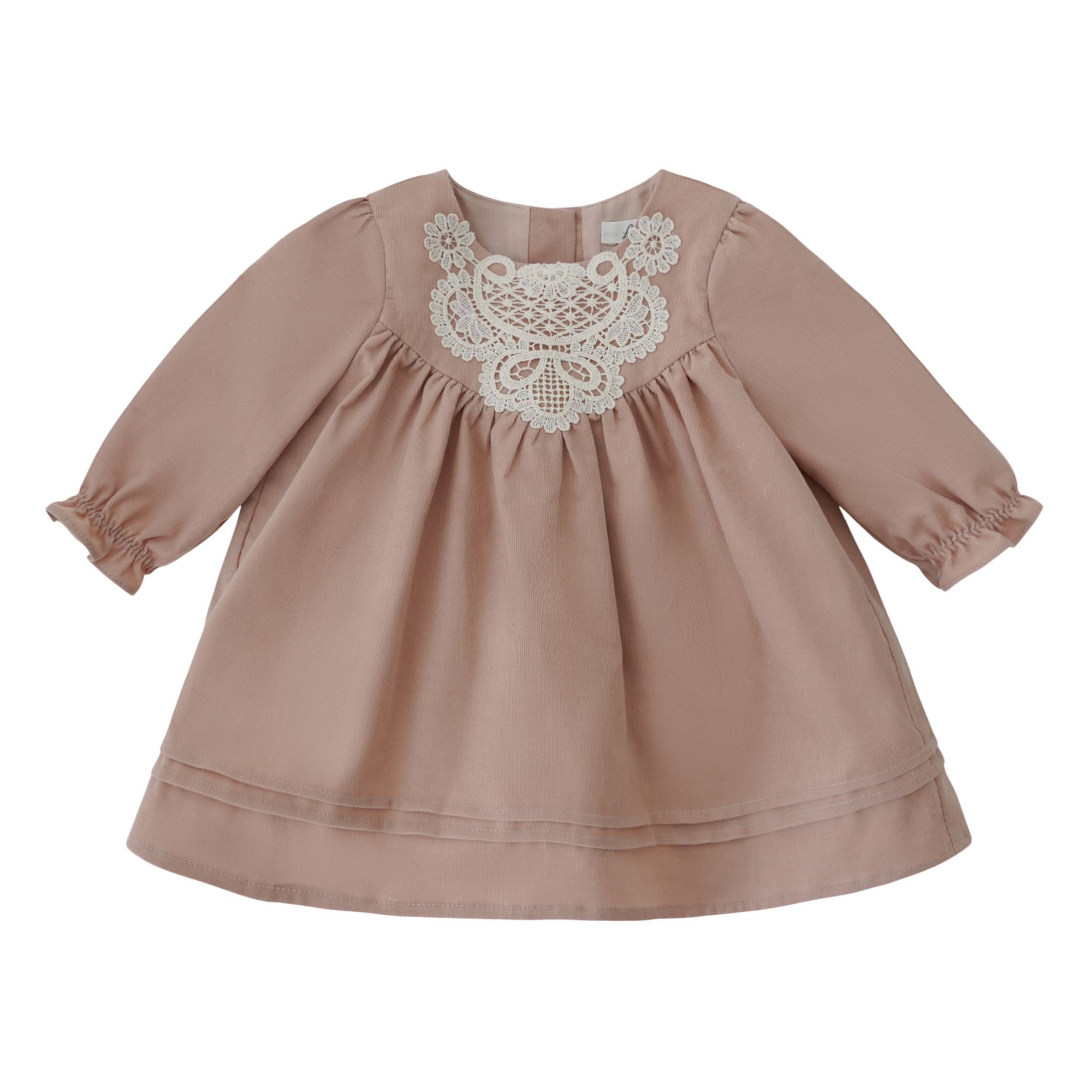 Louisiella - Robe Dentelle Emilia - Fille - Rose