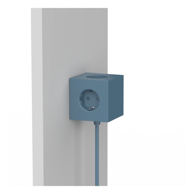 Verlängerungskabel Square 1 mit USB-Stecker | Blau