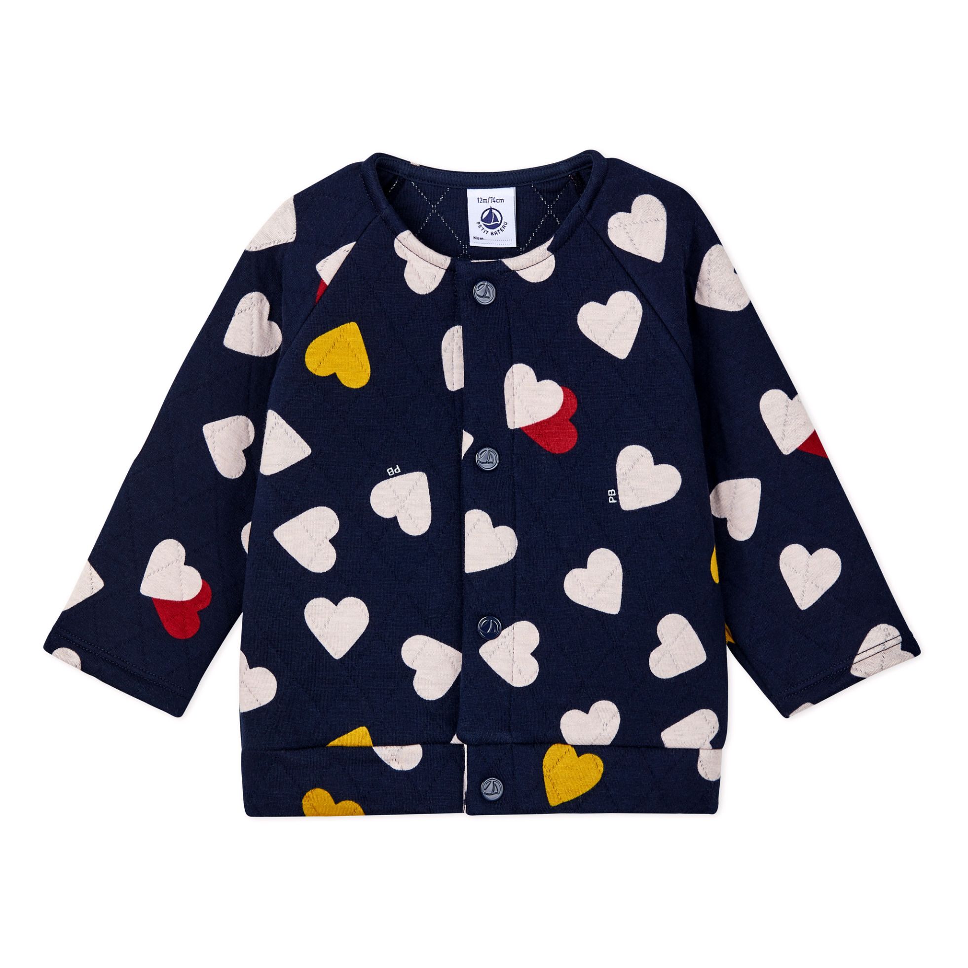 Petit Bateau - Cardigan Teonora Tricot - Fille - Bleu
