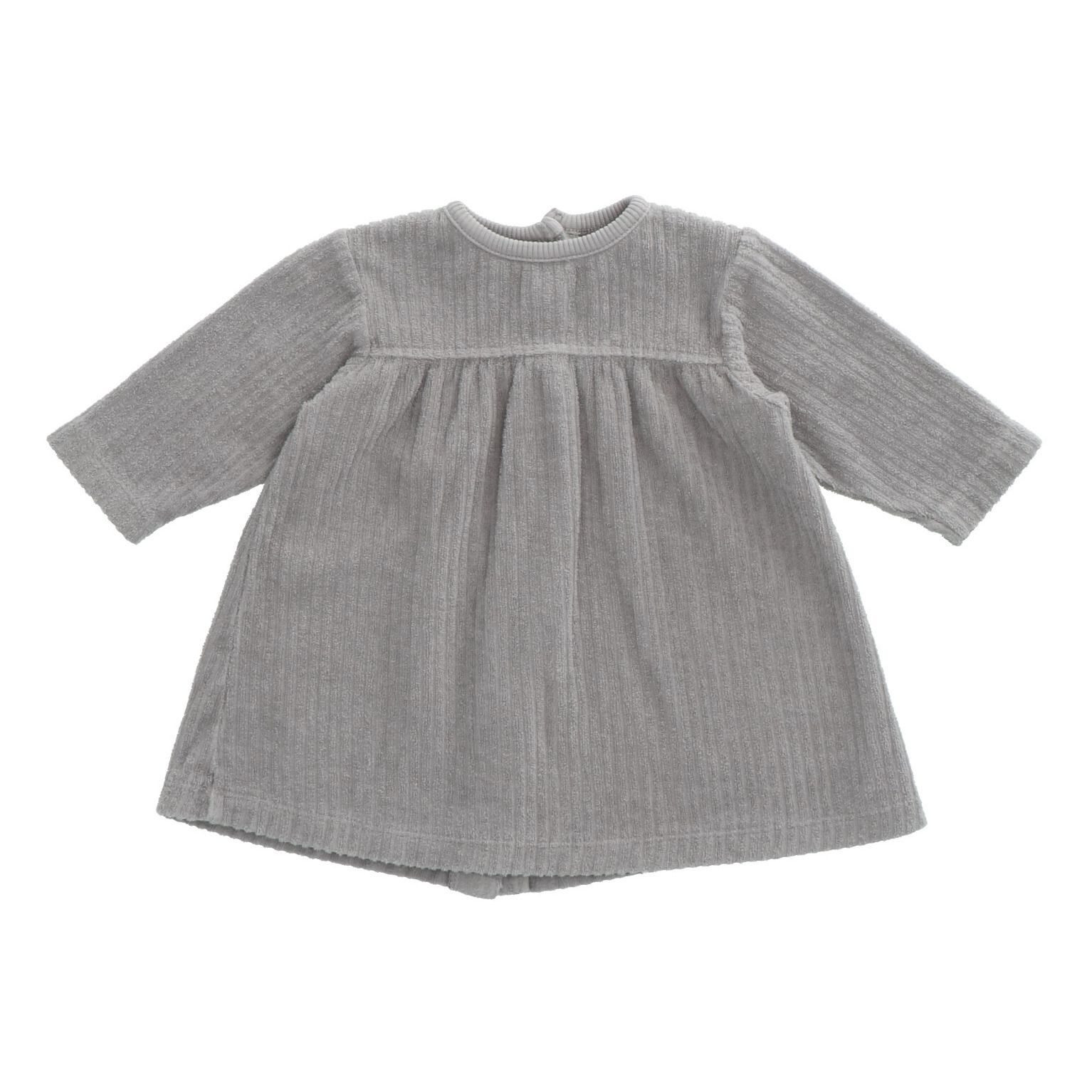 Heart of Gold - Robe Eponge Coton Bio Kendo - Fille - Mauve