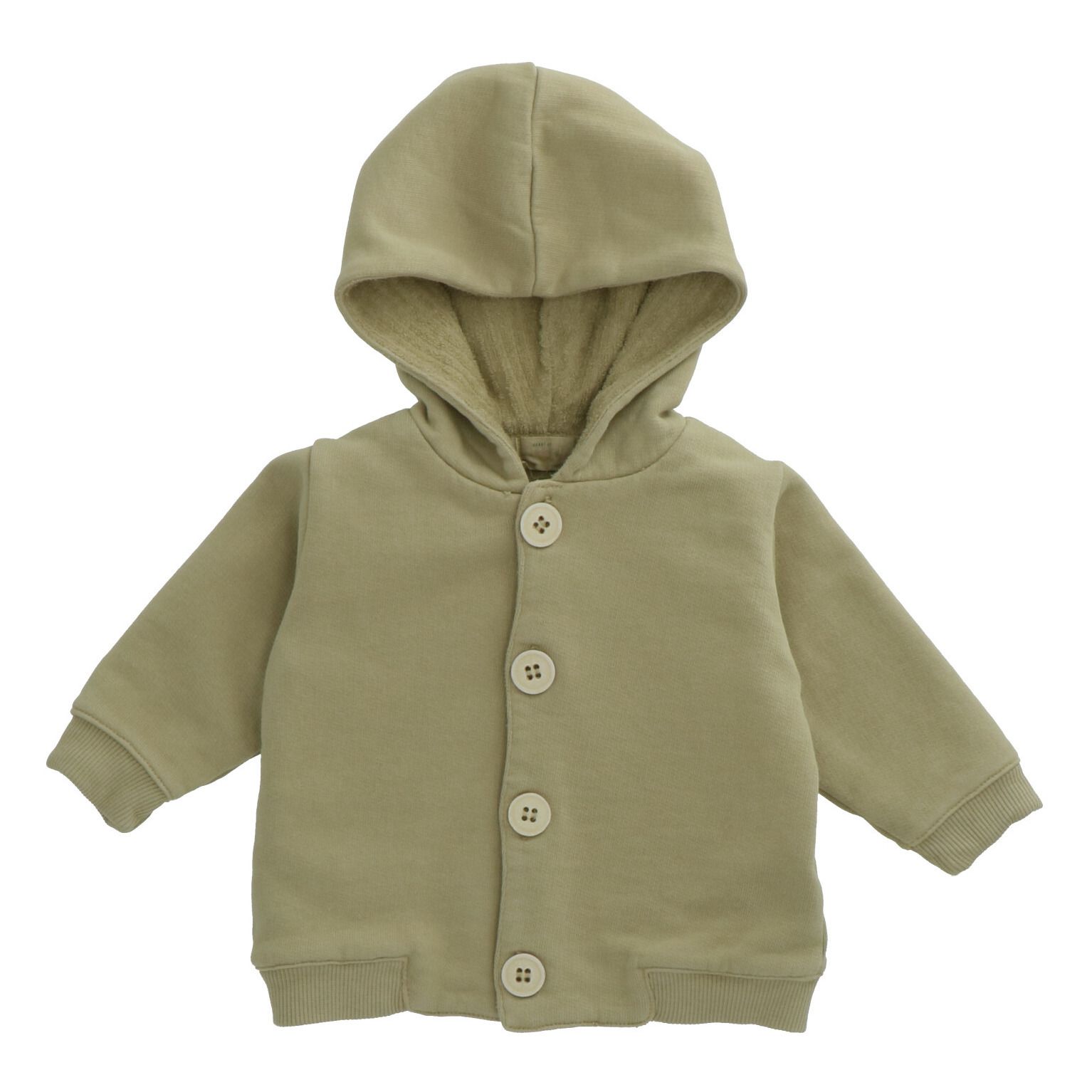 Heart of Gold - Veste Coton Bio Vonder - Fille - Vert kaki