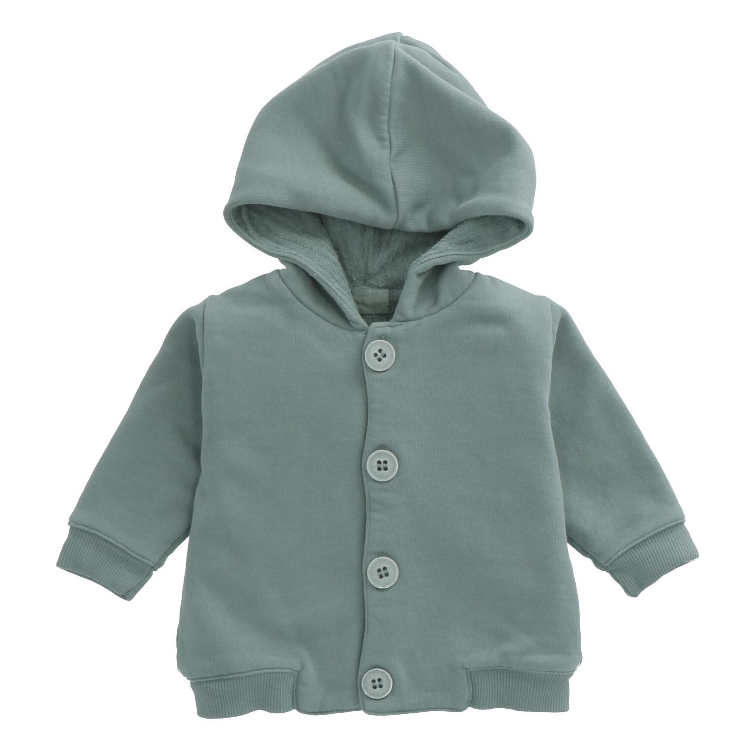 Heart of Gold - Veste Coton Bio Vonder - Fille - Bleu céladon