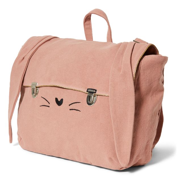 Rabbit Soft Bookbag Pink