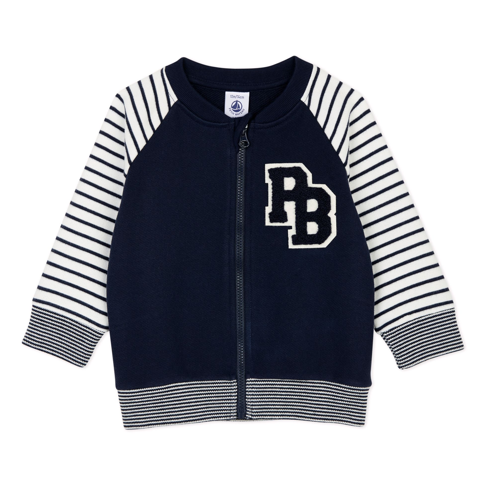 Petit Bateau - Cardigan Thomas - Fille - Bleu