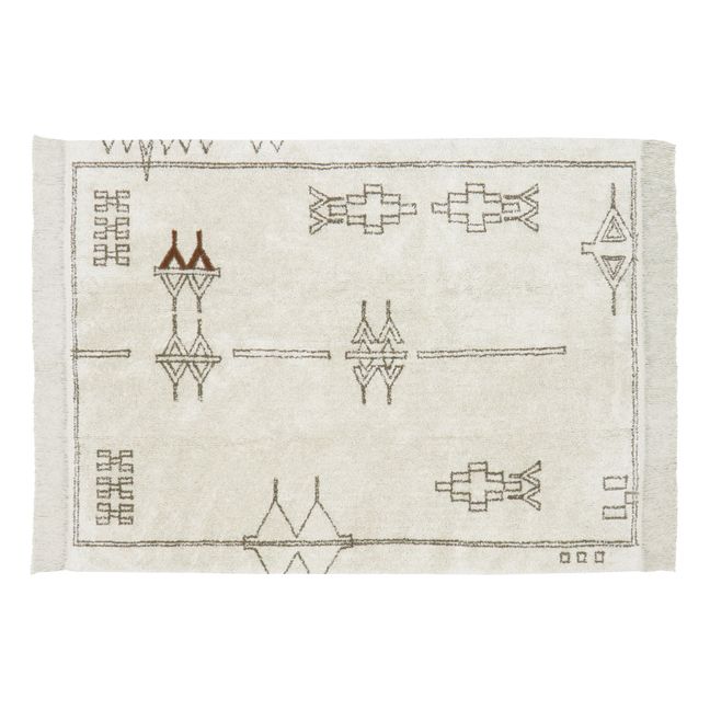 Tapis Kerman Smallable x Lorena Canals | Naturel