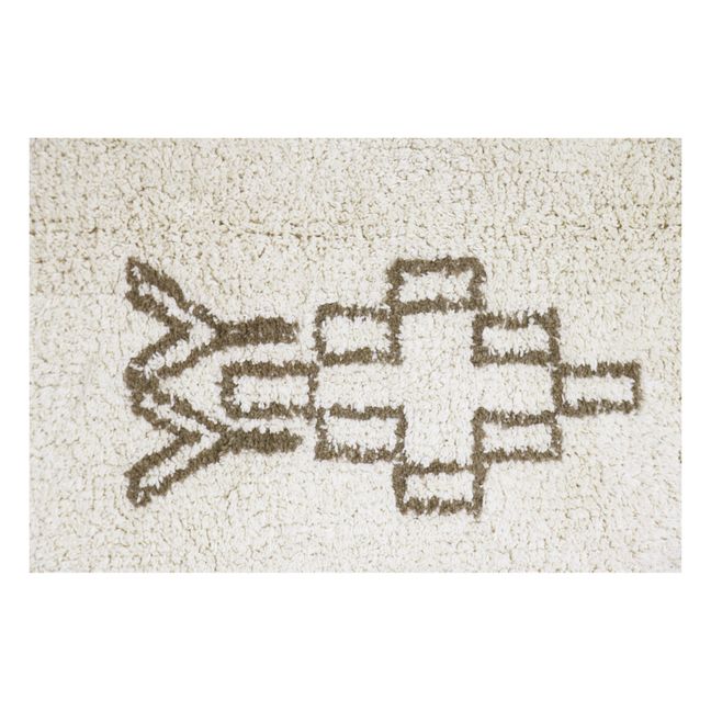 Tapis Kerman Smallable x Lorena Canals | Naturel