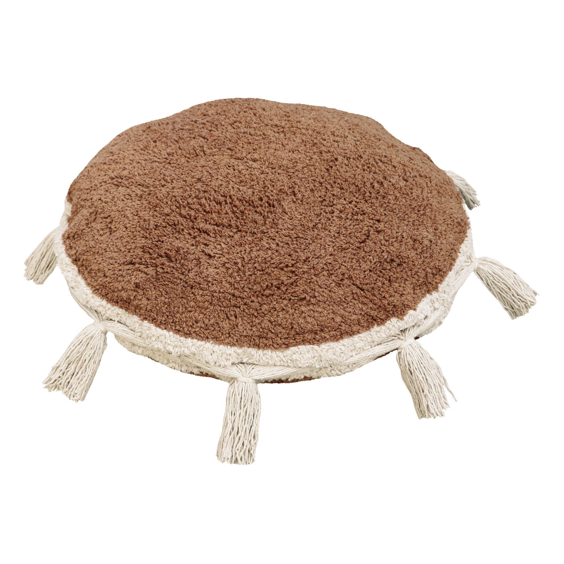 Lorena Canals x Smallable - Coussin de sol Sind Smallable x Lorena Canals - Terracotta