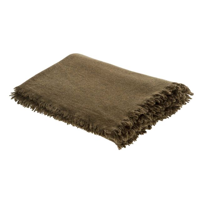 Plaid Vice Versa Frangé | Bronze