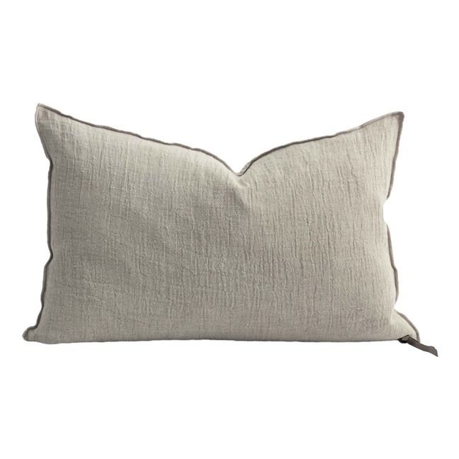 Vice Versa Washed Linen Crepe Cushion