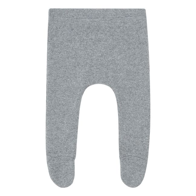 Footed Harem Trousers Heather grey