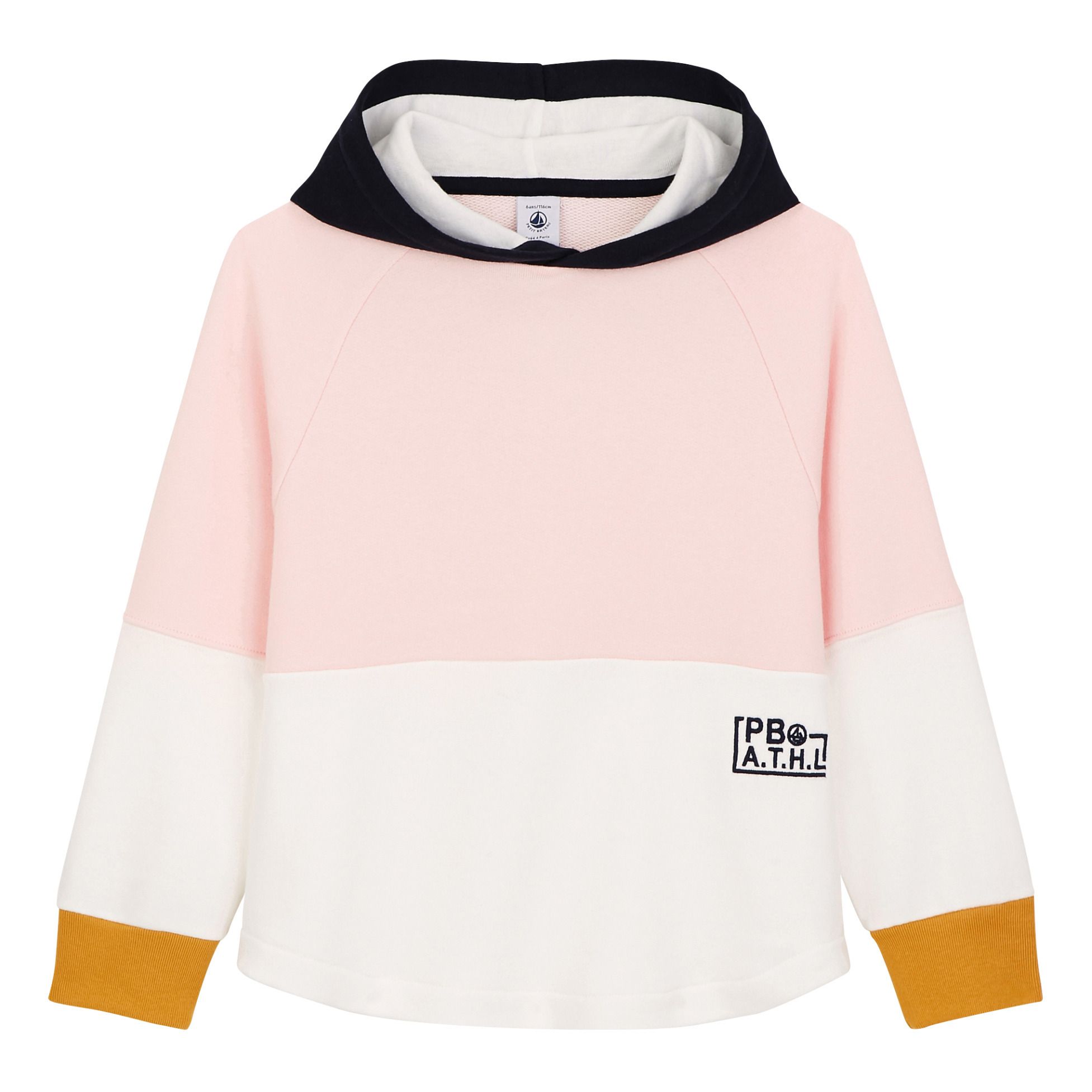 Petit Bateau - Sweat Capuche Toky - Fille - Rose