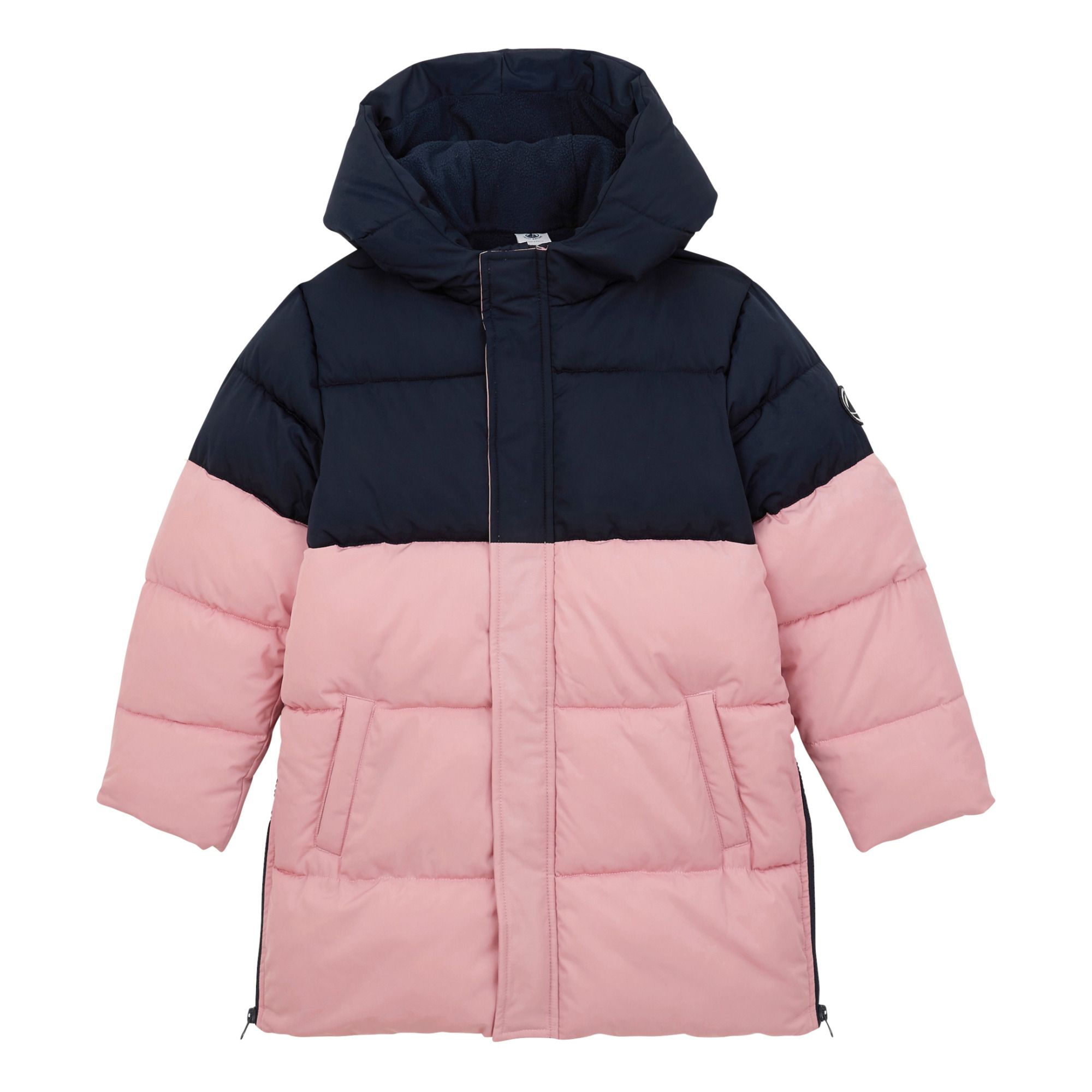 Petit Bateau - Doudoune Bicolore Traffic - Fille - Rose