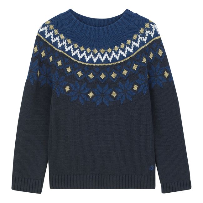 Toano Knitted Jumper Navy blue