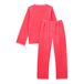 Tunis Velvet Pyjama Set Pink- Miniature produit n°2