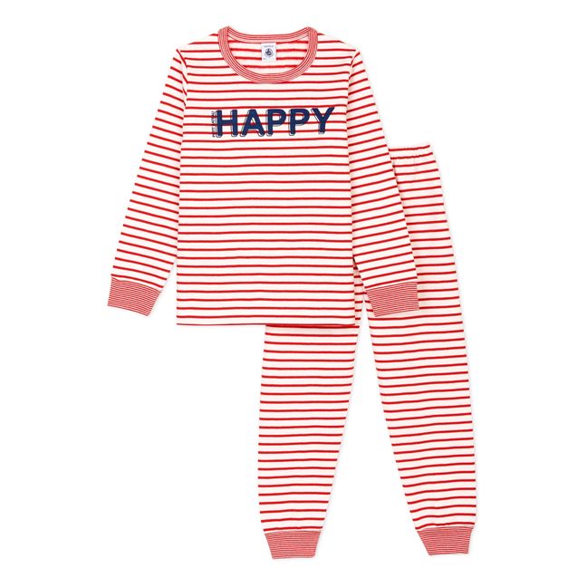 Conjunto de pijama Trombino Happy Rojo