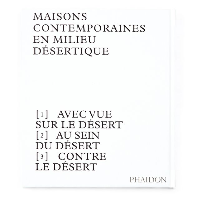 Buch Habiter le desert - FR