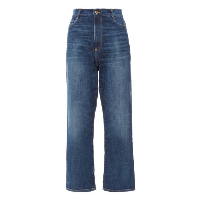 Bay Cruise Recycled Cotton Jeans | Blue