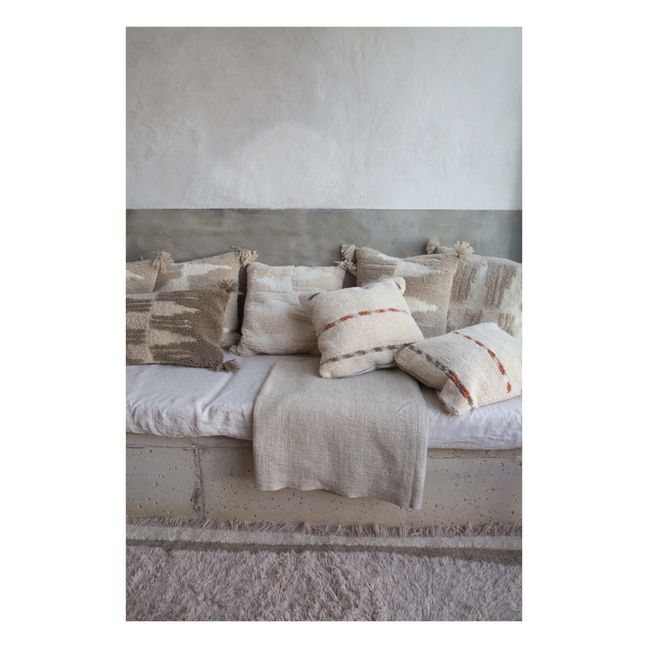 Zagros Square Cushion - Smallable x Lorena Canals | Natural