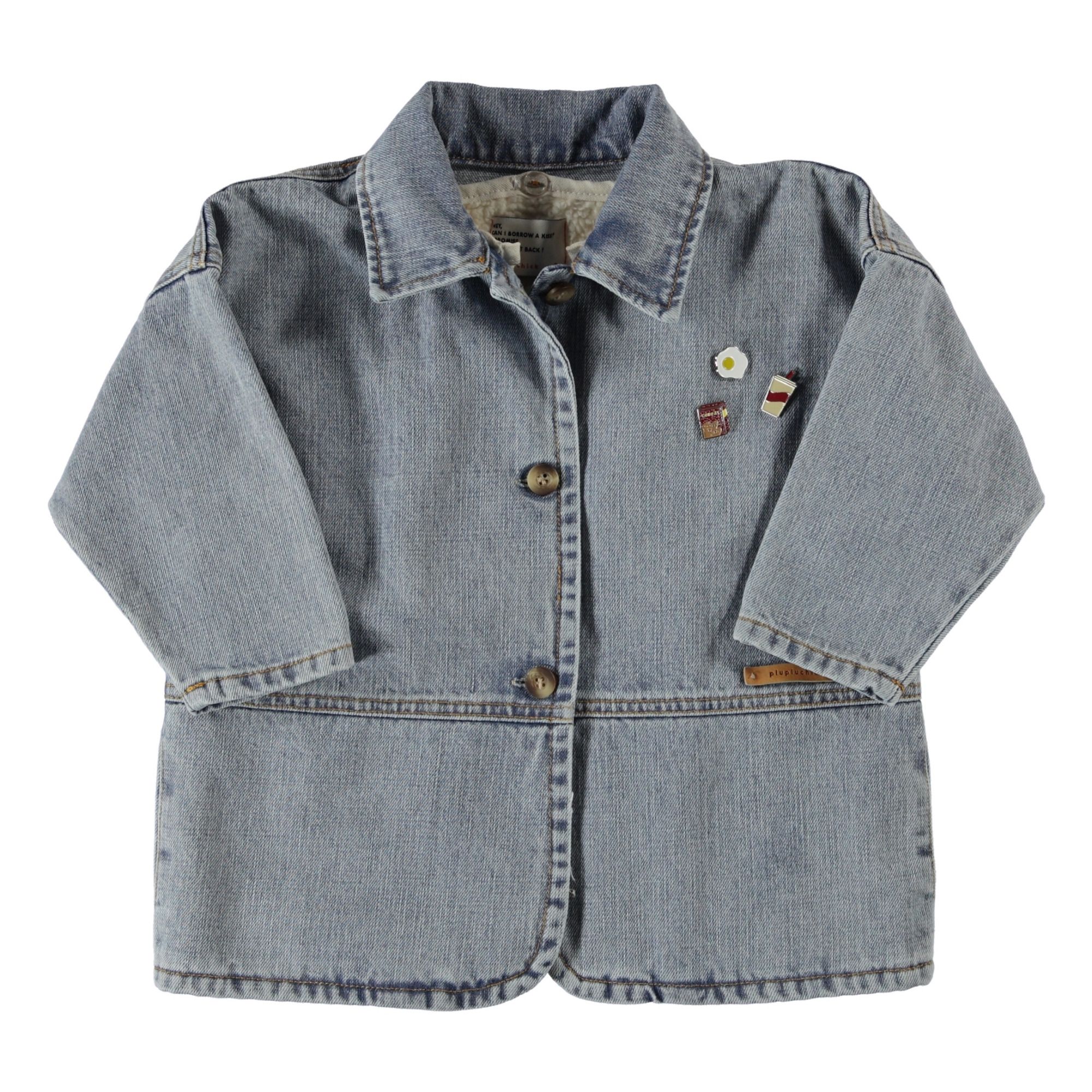 Piupiuchick - Veste Jean - Fille - Denim stonewashed