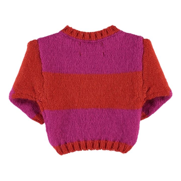 Striped Mohair Jumper | Pink- Product image n°2