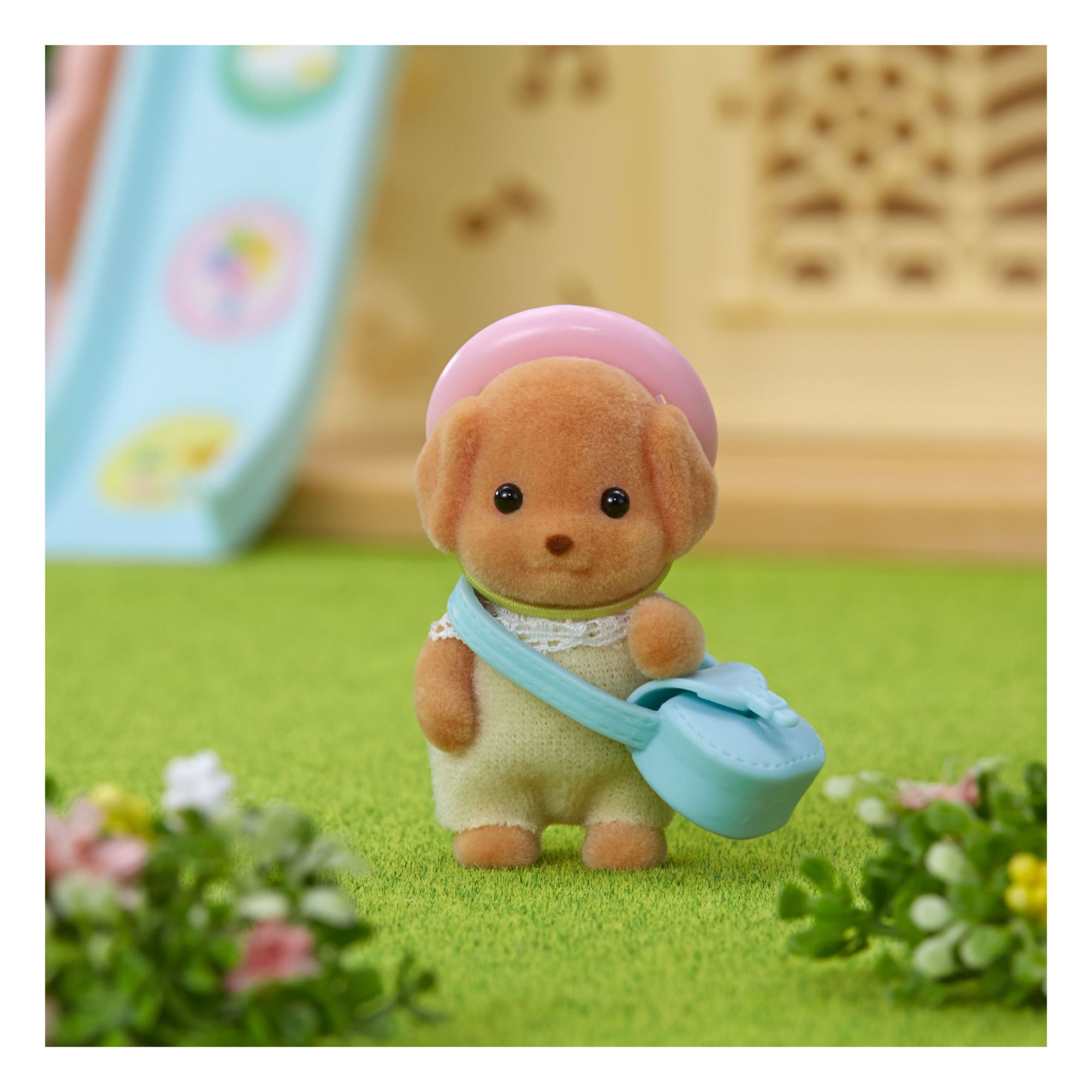 Sylvanian families Twins Dog Poodle Figure Multicolor