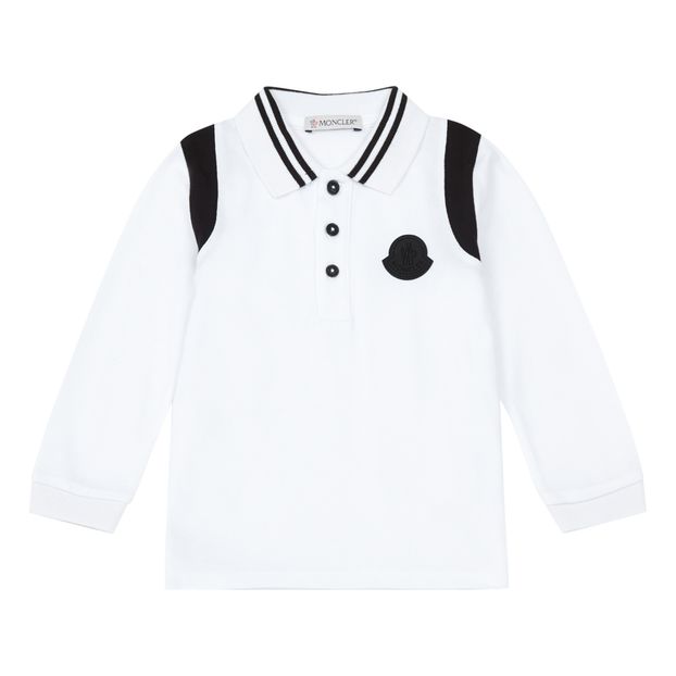 Baby moncler long sleeve on sale polo