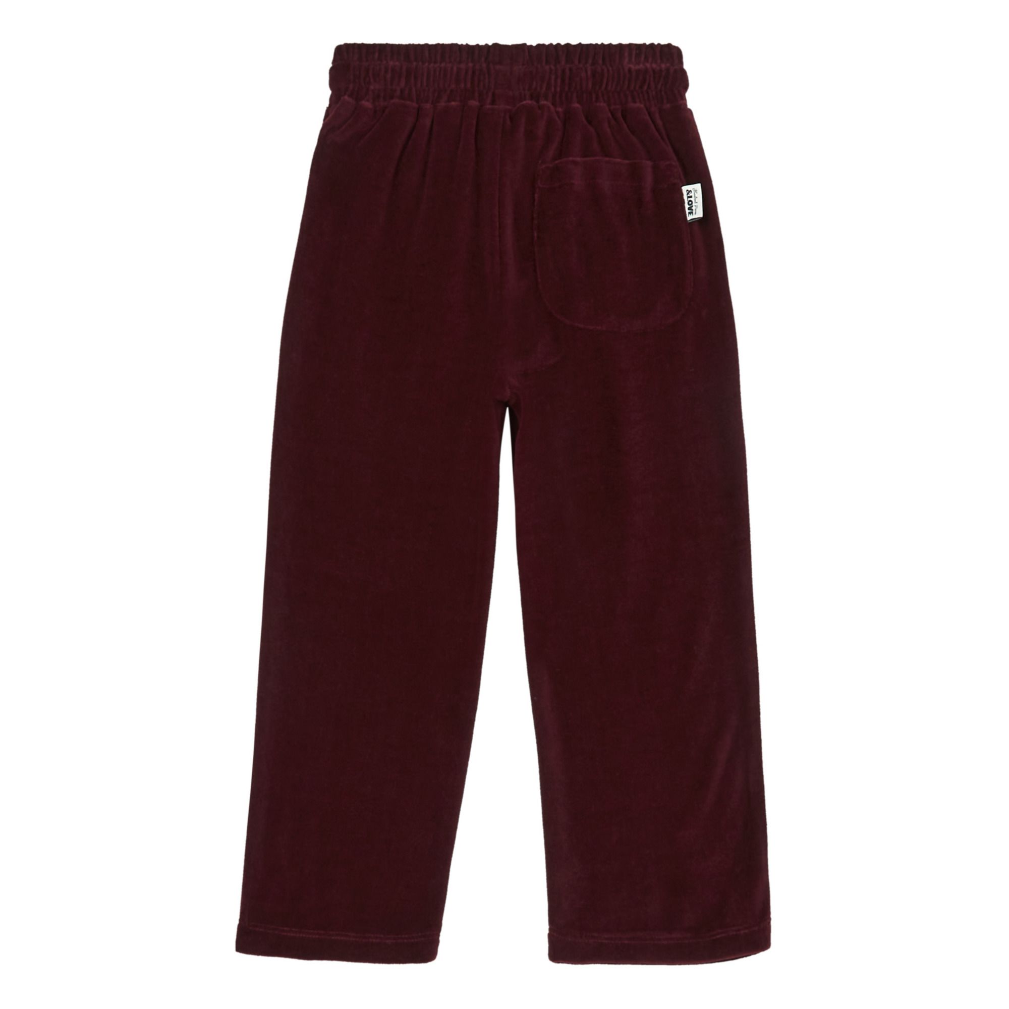 Pantalón de chándal Terciopelo Burdeos Hundred Pieces Moda Joven, Infantil