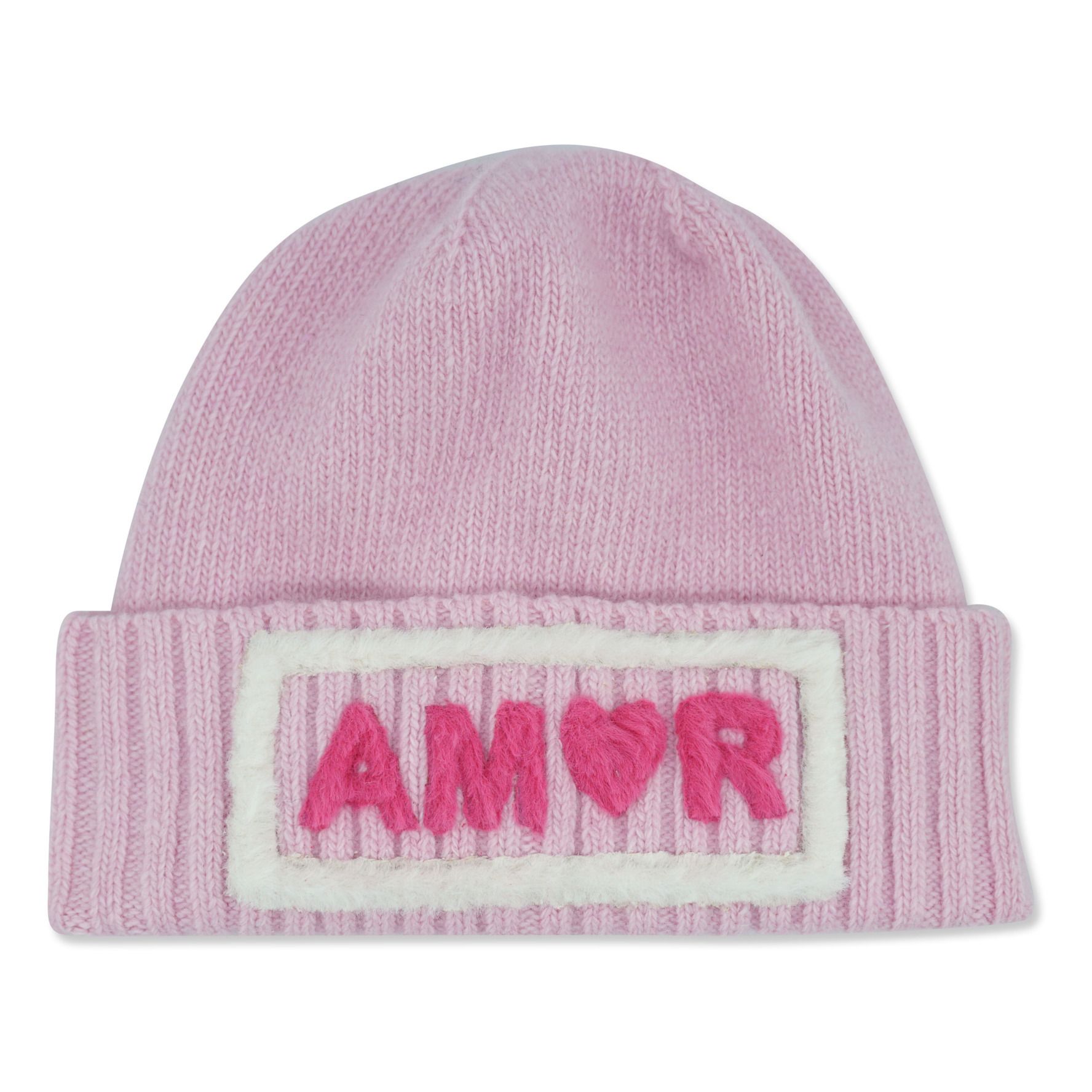Minista Amor Beanie Pale pink Milk x 