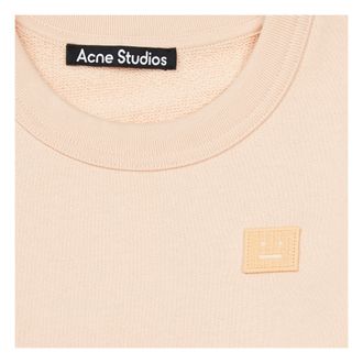 Acne Studios 'campus' Heart Print Sweatshirt in Black for Men