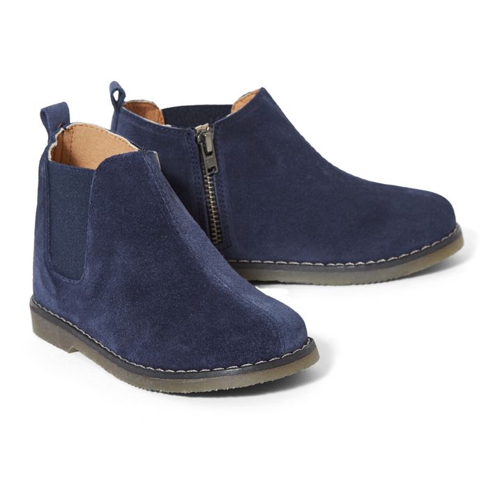 Chelsea Stivali con zip | Blu- Immagine del prodotto n°1