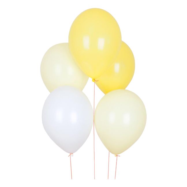 Ballons jaunes en latex - Lot de 10 | Jaune