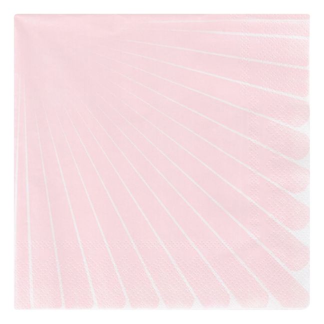 Pastel Paper Napkins - Set of 20 Pale pink